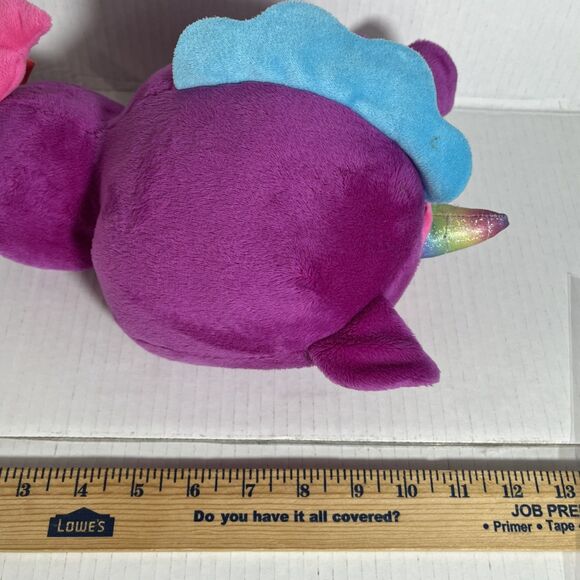 GUND Drops Misty Magic Purple Pink Unicorn Plush Doll Toy  11" - Picture 9 of 9